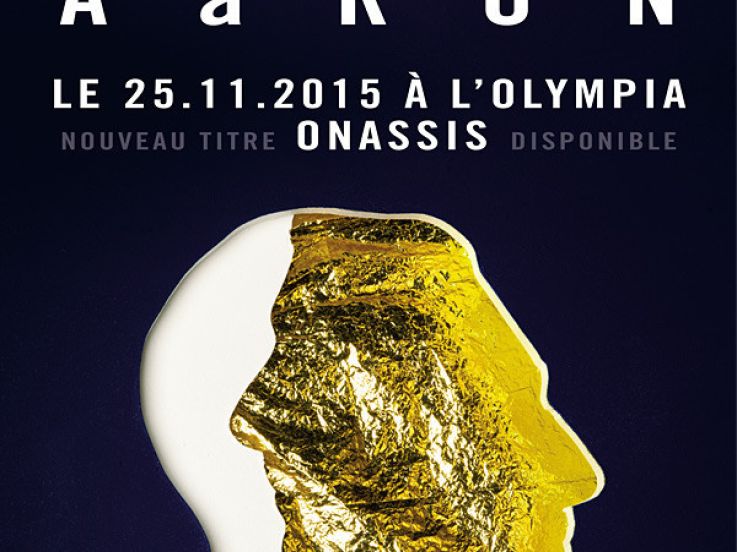 Aaron en concert à l’Olympia de Paris en novembre 2015
