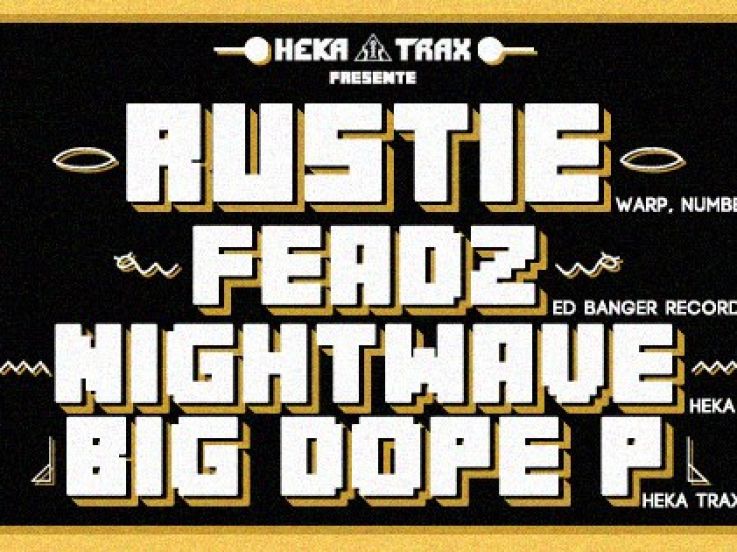 Heka Trax présente Rustie et Feadz au Zig Zag Club