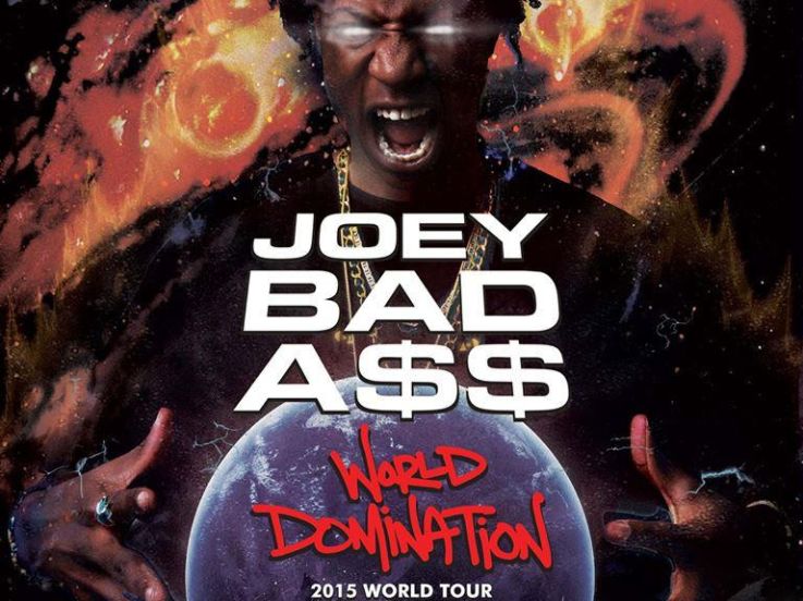 Joey Badass en concert au Bataclan de Paris en novembre 2015