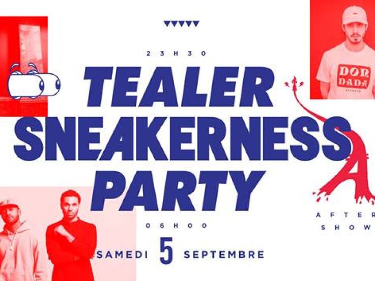 Tealer Sneakerness Party au Showcase