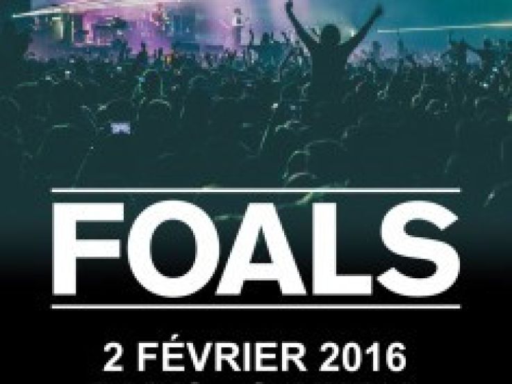 Foals en concert à l’Olympia de Paris en 2016