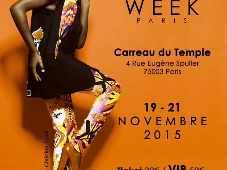 Black Fashion Week Paris 2015 au Carreau Du Temple