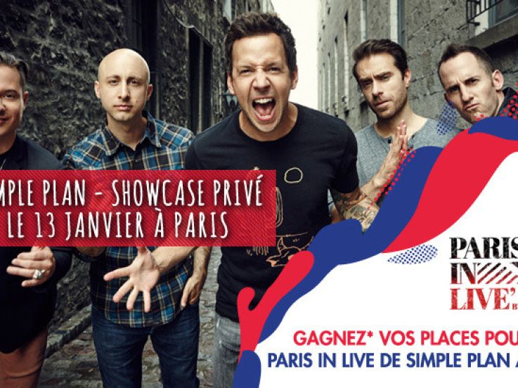 Paris in Live au 118 avec Simple Plan : gagne ta place !