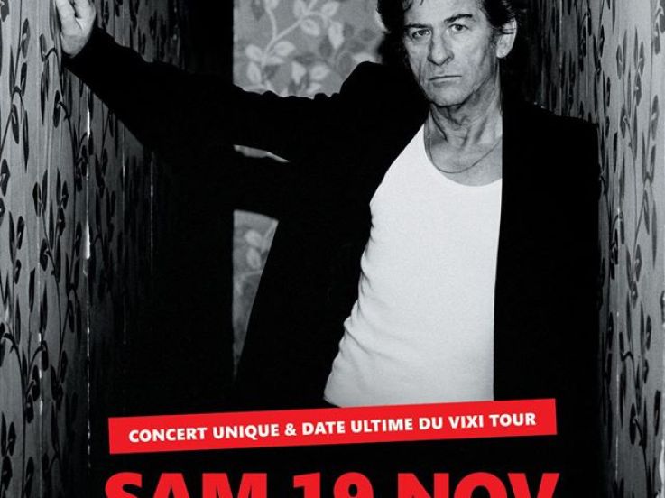 Hubert-Félix Thiefaine en concert au Zénith de Paris en 2016