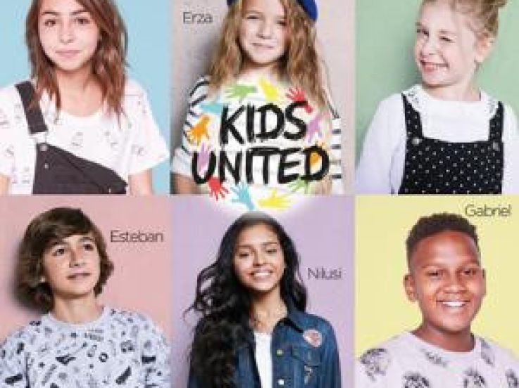 Kids United en concert à l'Olympia de Paris en mai 2016