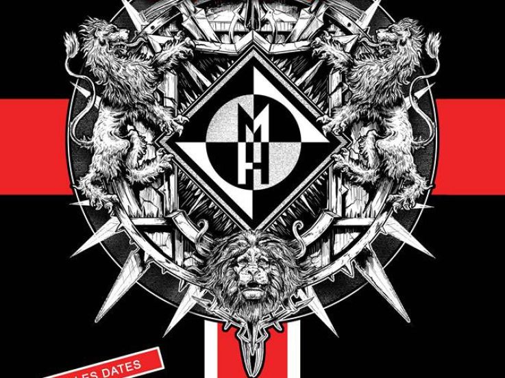 Machine Head en concert au Cabaret Sauvage de Paris en mars 2016