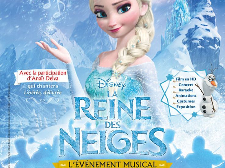 La Reine des Neige en ciné-concert au Grand Rex de Paris