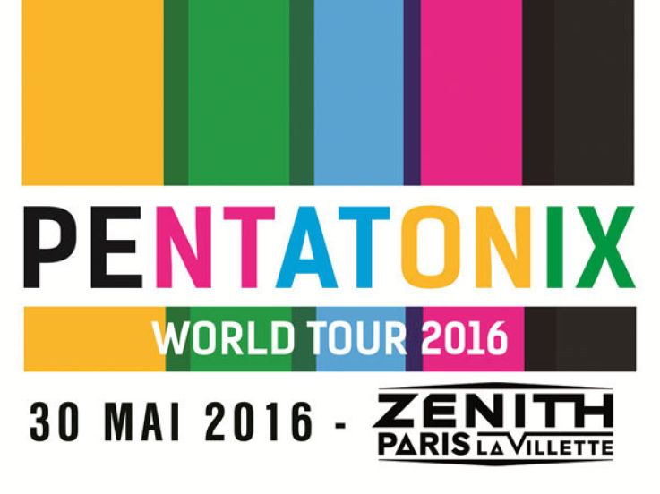 Pentatonix en concert au Zénith de Paris en mai 2016