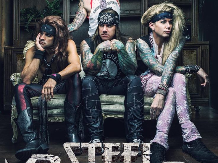 Steel Panther en concert à La Cigale de Paris en octobre 2016