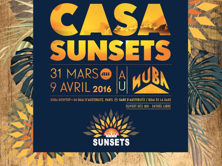 Festival Casa Sunsets sur le rooftop du Nüba