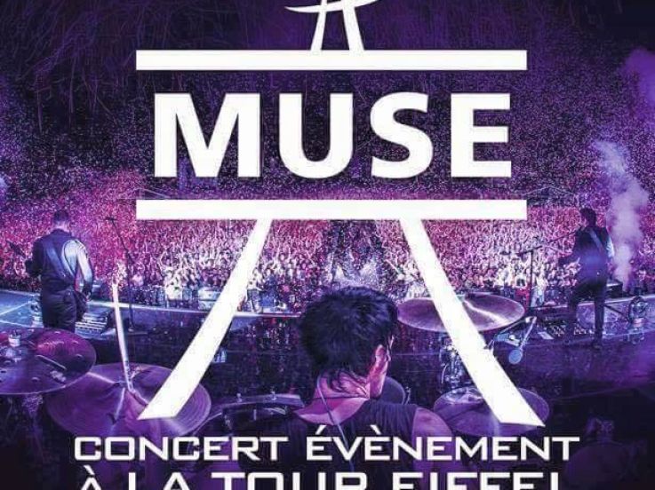 Muse en concert à la Tour Eiffel en juin 2016 ? 