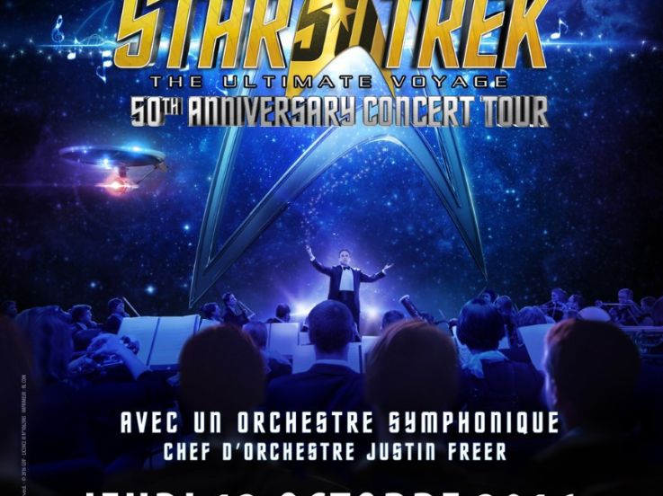 Star Trek : The Ultimate Voyage en ciné-concert au Palais des Congrès de Paris en 2016