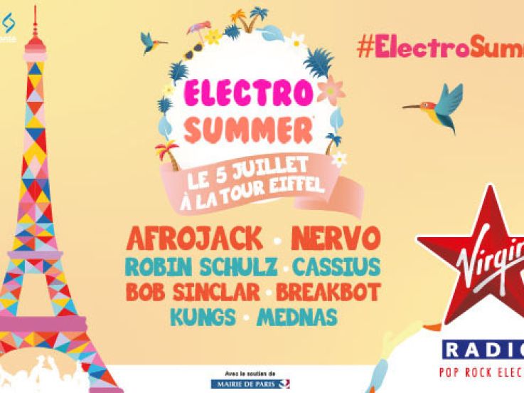 Electro Summer sous La Tour Eiffel 