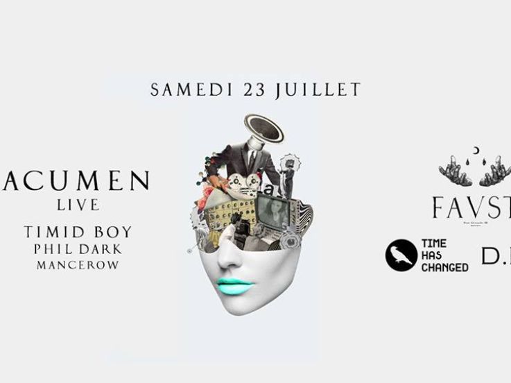 Faust x Time Has Changed avec Acumen en live