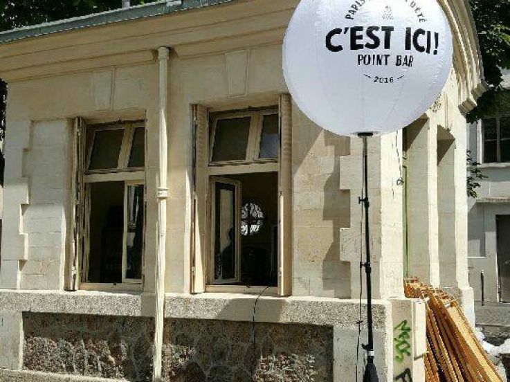 Point Bar : le bar éphémère du Paris Quartier d’été 2016 