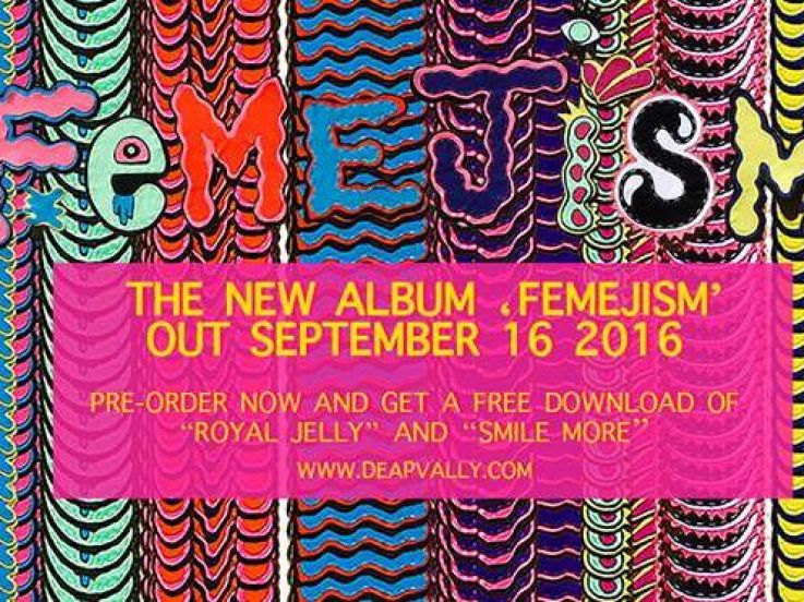 Deap Vally en concert au Point Ephémère de Paris en octobre 2016