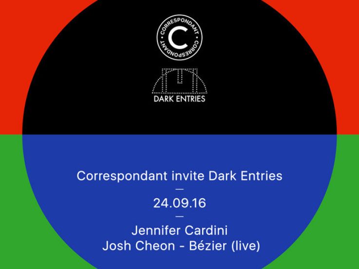 Correspondant invite Dark Entries au Rex Club