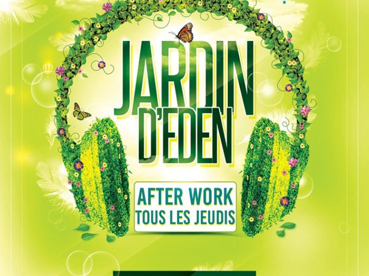 Afterwork Le Jardin d'Eden à Paris