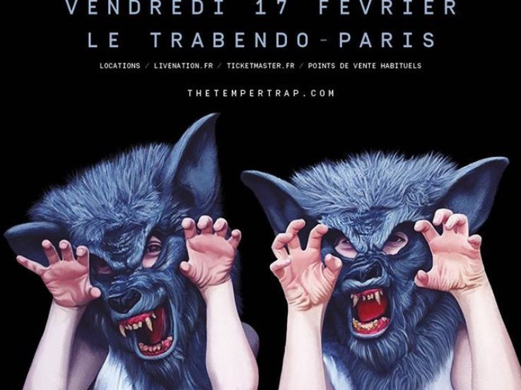 The Temper Trap en concert au Trabendo de Paris en 2017