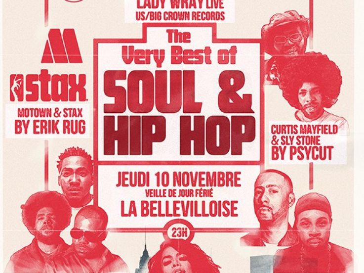 Free Your Funk à La Bellevilloise : The Very Best of Soul & Hip Hop