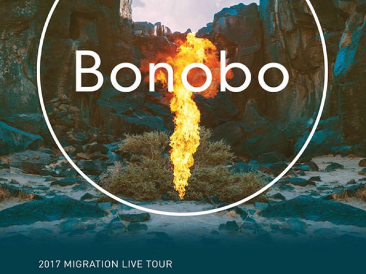 Bonobo en concert à l'Olympia de Paris en 2017