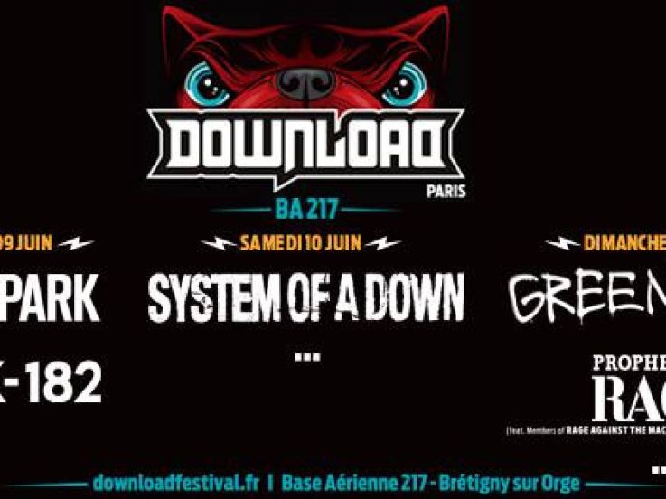 Download Festival Paris 2017 : Green Day à l'affiche