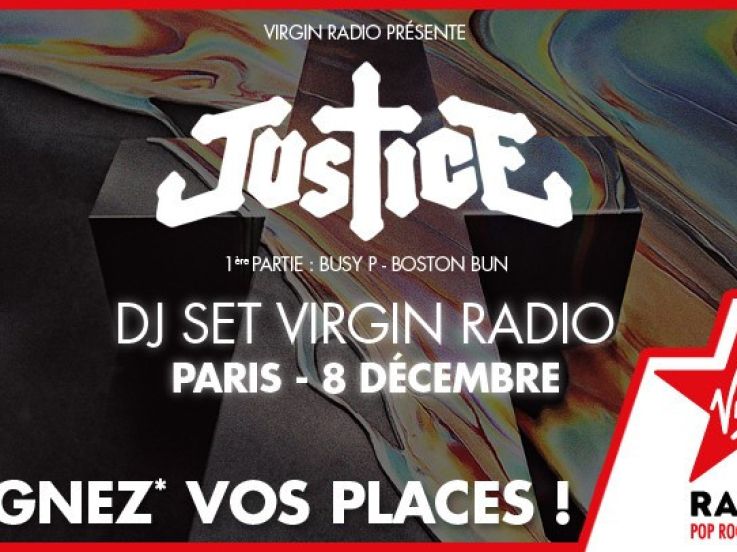 Justice en DJ Set à Paris 
