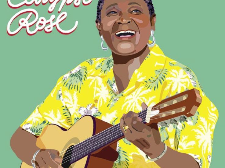 Calypso Rose en concert à l'Olympia de Paris en mai 2017