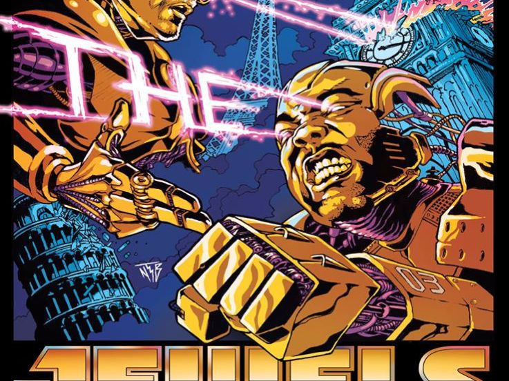 Run The Jewels en concert à L'Elysée Montmartre de Paris en avril 2017