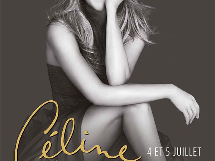 Céline Dion en concerts à l’Arena Bercy de Paris en juillet 2017
