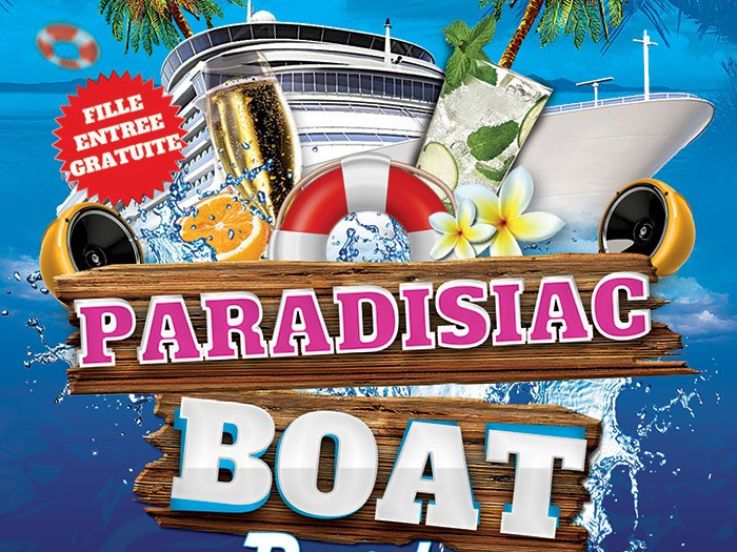 Paradisiac Boat Party au Concorde Atlantique