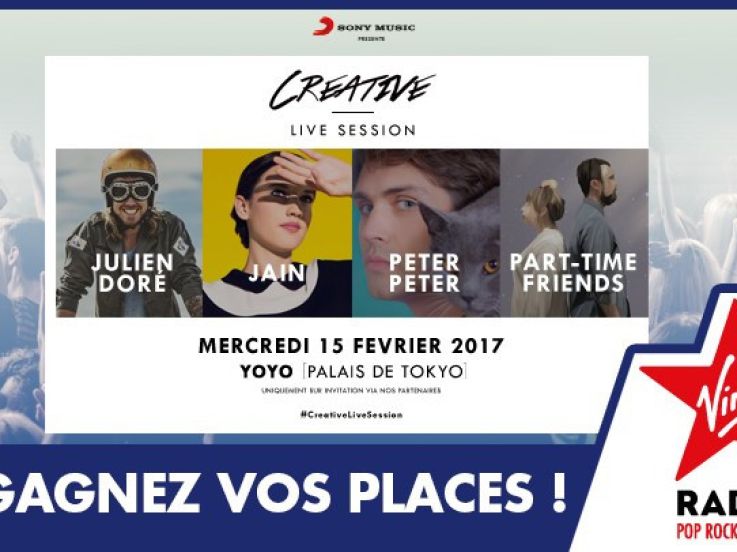 Creative Live Session avec Julien Doré au Yoyo