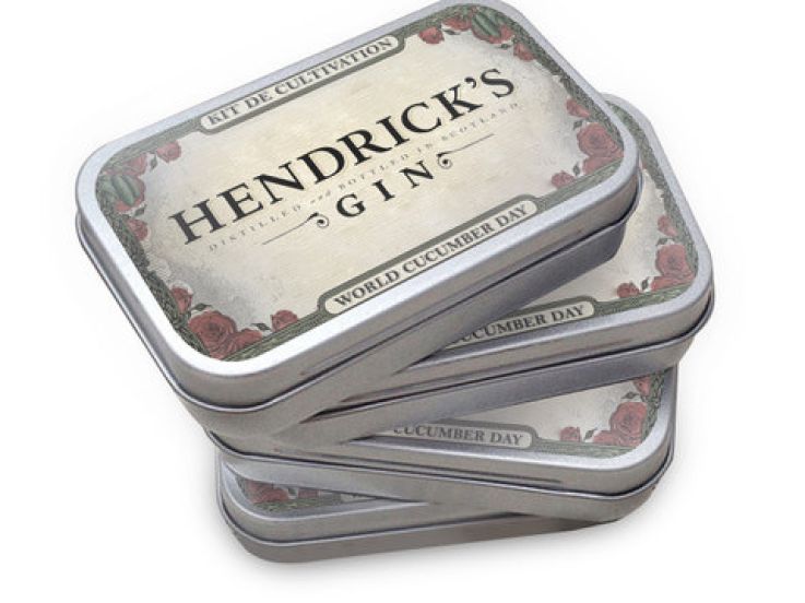 Hendrick’s propose un kit pour planter son concombre