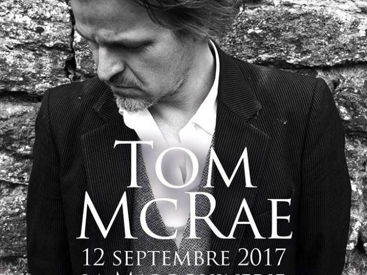 Tom McRae en concert à La Maroquinerie de Paris en septembre 2017