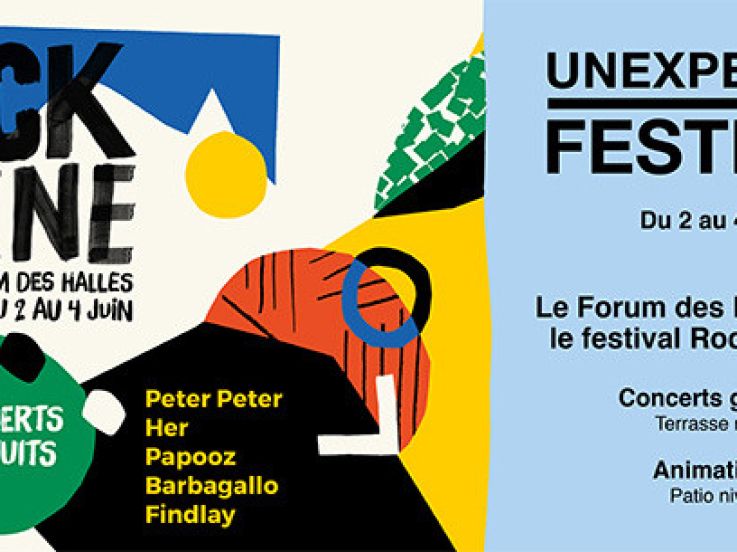 Unexpected Festival 2017 au Forum des Halles 