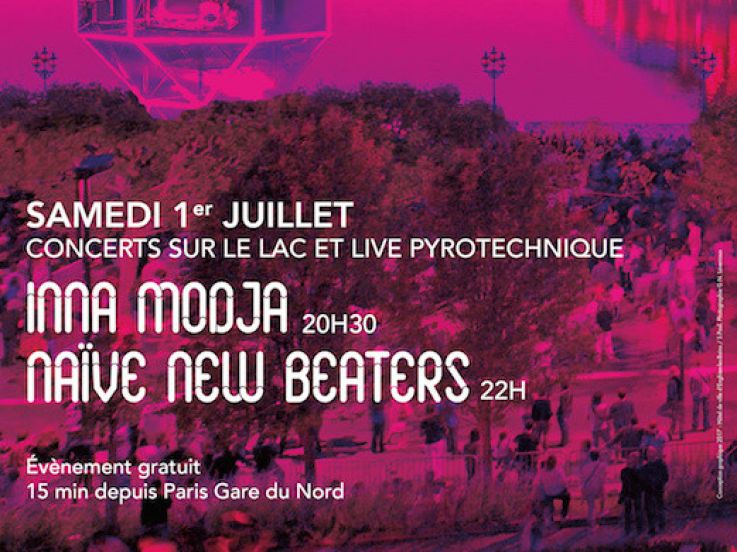 Inna Modja & Naive New Beaters en concert gratuit sur le lac d’Enghien-les-Bains