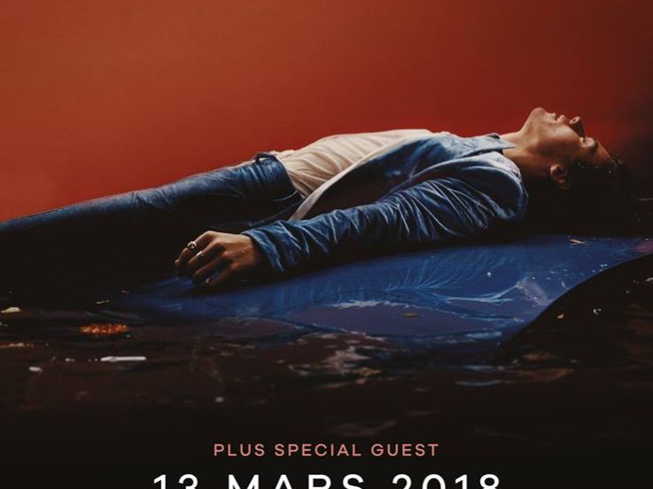Harry Styles en concert à l’Arena Bercy de Paris en mars 2018