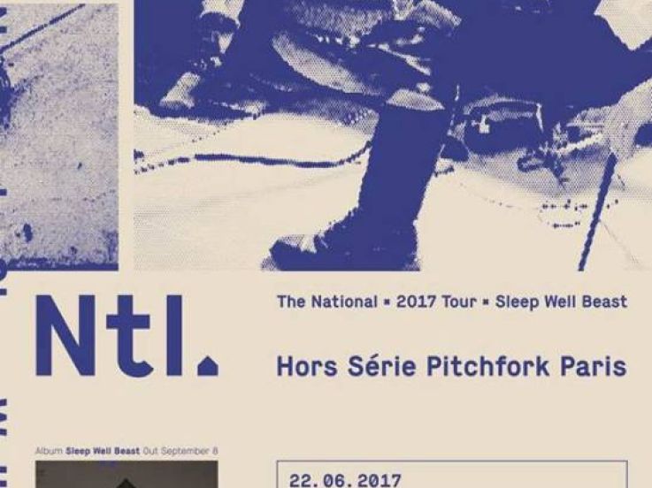Pitchfork Music Festival Paris 2017 : Hors Série avec The National en concert au Centquatre 