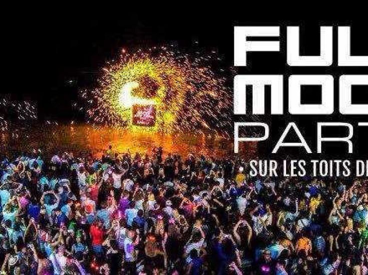 Full Moon Party sur les toits de Paris 