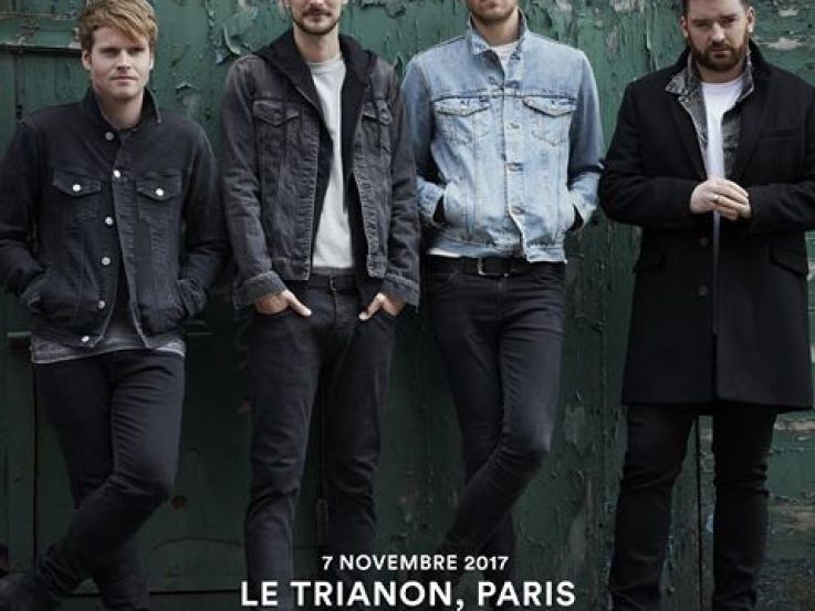 Kodaline en concert au Trianon de Paris en novembre 2017