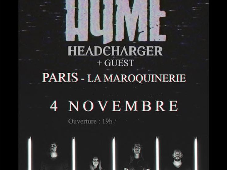 AqME en concert à La Maroquinerie de Paris en novembre 2017