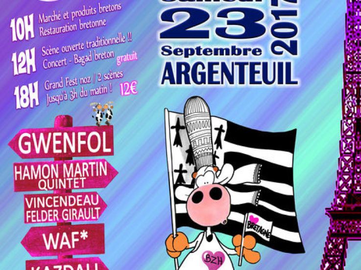 Festival Paris Breizh 2017 à Argenteuil