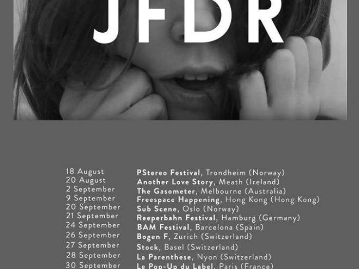 JFDR en concert au Pop Up du Label en septembre 2017