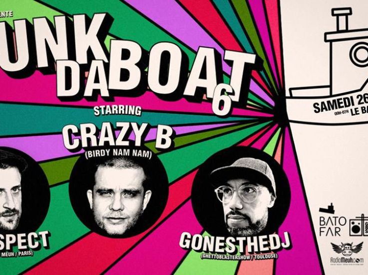 Funk Da Boat au Batofar avec Crazy B 