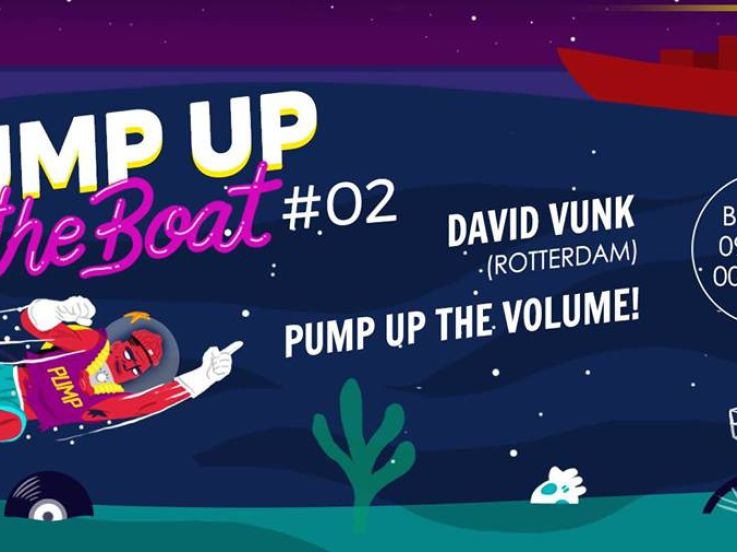 Pump Up The Volume on the Boat au Batofar avec David Vunk