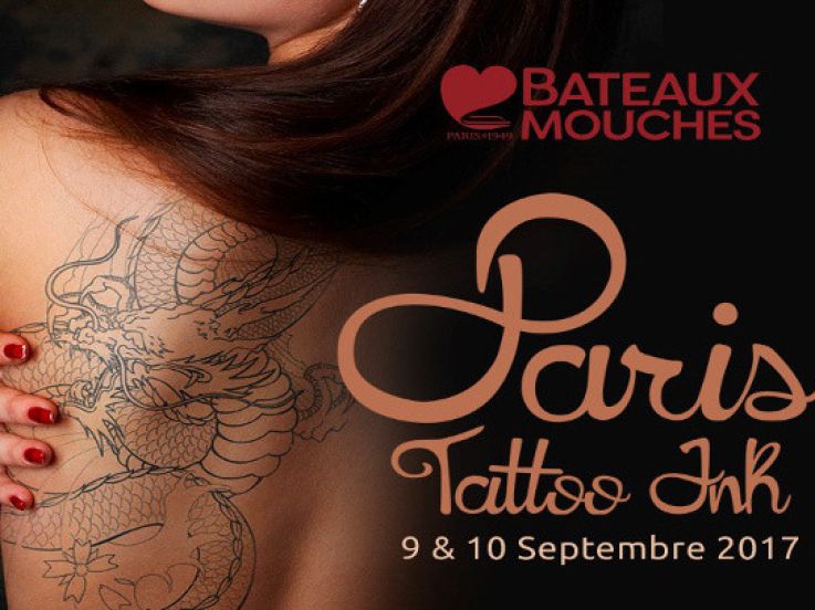 Paris Tattoo Ink 2017 : salon de tatouage à bord de la Compagnie des Bateaux-Mouches
