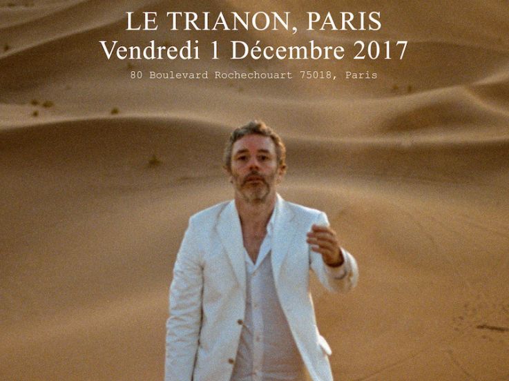 Baxter Dury en concert au Trianon de Paris en décembre 2017