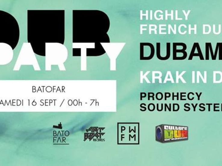 Dub Party au Batofar avec Dubamix