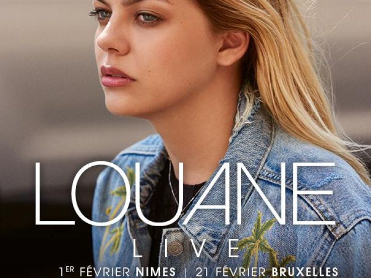 Louane en concert au Trianon de Paris en mars 2018
