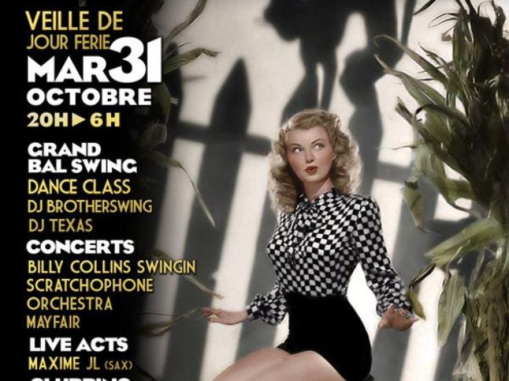 La Nuit Electroswing, spéciale Halloween 2017, à La Bellevilloise